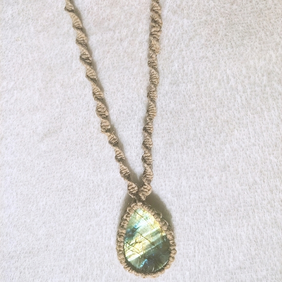 New✨Genuine Labradorite Necklace - Picture 9 of 10